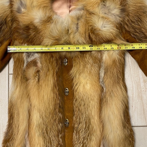 Vintage natural red fox coat - Picture 14 of 14